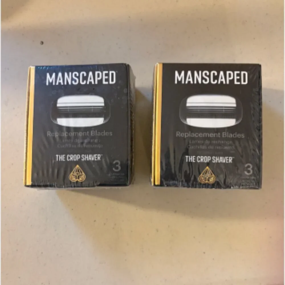 Manscaped The Lawn Mower Replacement Blades – 2 Packs (6 Blades Total), NEW